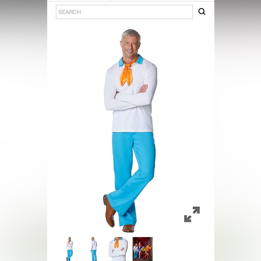 Mens Fred Halloween Costume